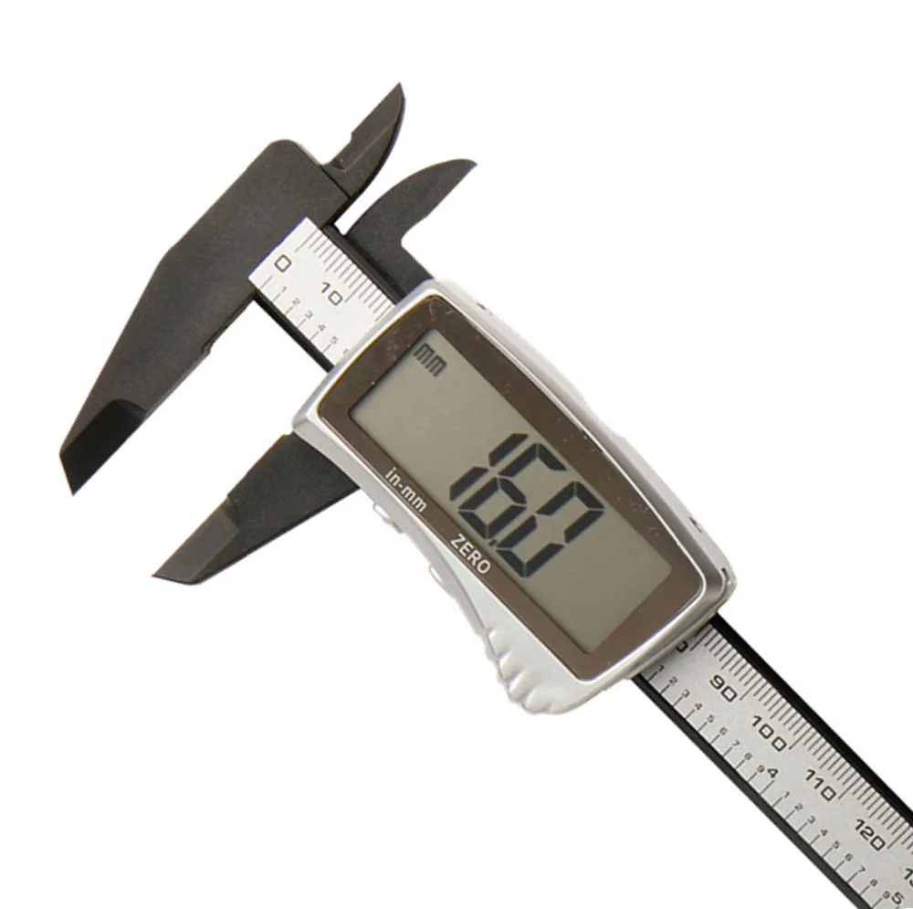 Big LCD Display Digital Caliper 0 150mm/6" Digital Electronic Carbon
