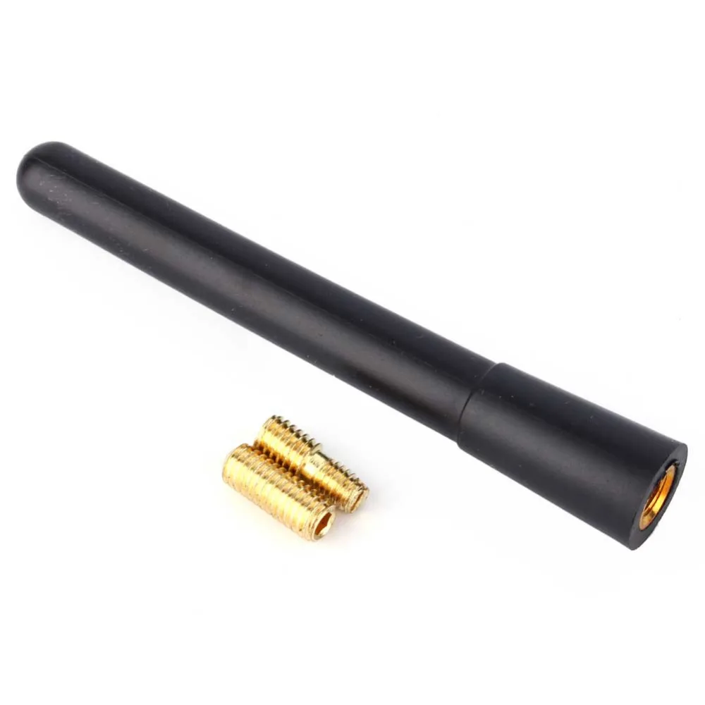 

Short Stubby Car Antenna AM/FM Radio Aerial Mast Screw Type Antenna Universal for Car AM/FM Radio Receiver