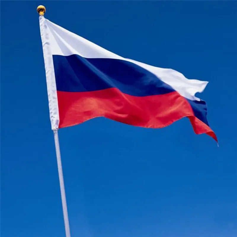 

Hot Sale Russian National Flag 90*150cm Hanging Flags Office/Activity/Parade/Home Decoration Banner For Festival Free Shipping