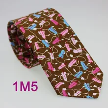 Yibei Coachella галстук унисекс хлопок Средства ухода за кожей Шеи Галстуки взрослых коричневый внизу голубой, розовый Перо Узор Галстук Повседневное модные Средства ухода за кожей Шеи Галстуки Gravata 8 см