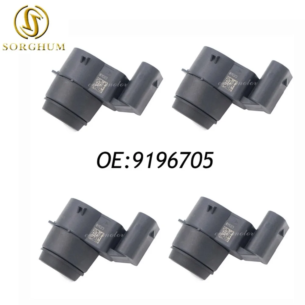 

New 4PCS PARKING SENSOR PDC FOR BMW 1 Series 3 Series X1 Z4 E81 E82 E87 E88 E90 E91 E92 E93 R55 R56 R57 OEM 66209196705 9196705
