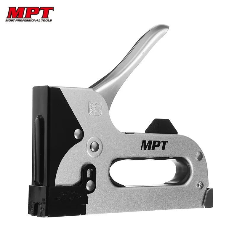 

MPT MHI03001 Heavy Duty Manual Nail-Gun Multitool Staple-Gun Clamp Stapler for Furniture Wood Upholstery Woodworking Rivet Tool