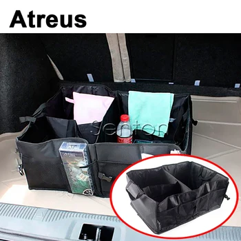 

Atreus For Porsche Cayenne Macan Cadillac CTS SRX Mercedes W203 W211 W204 W210 Accessories Folding Car Trunk Bag Box Styling