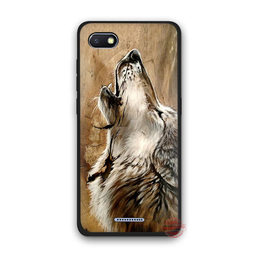WEBBEDEPP волк коллаж искусство мягкий чехол для телефона для Redmi Note 8 7 6 5 Pro 4A 5A 6A 4X5 Plus S2 Go чехол s - Цвет: 3