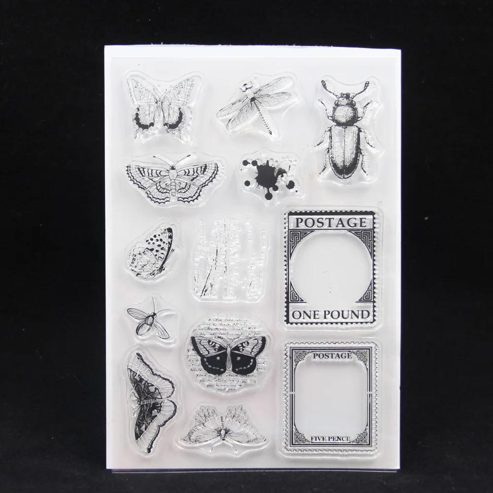 

VYUTXA Postage Transparent Clear Stamp for DIY scrapbooking/Card Making