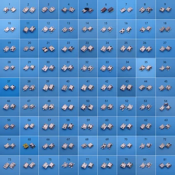 

81 models 7 PIN 5PIN mini micro usb Port connector jack soldering for Samsung HTC Lenovo ZTE huawei female phone tablet charging