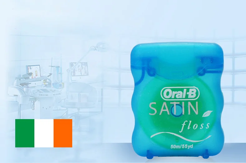Oral Cetim Dental Floss Suave Limpeza Profunda Goma Cuidados Higiene Encerado Linha Plana Flosser Fresco Hortelã 50 m - Pcs 6 Pces = 1 Pacote b 13 Oral b cetim dental floss suave limpeza