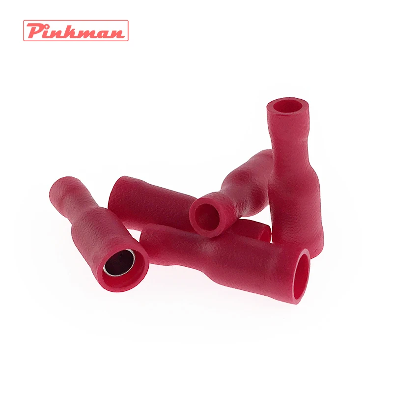 

FRD Bullet Shaped Female Insulating Joint Wire Connector 0.5-6mm2 Electrical Crimp Terminal AWG22-14