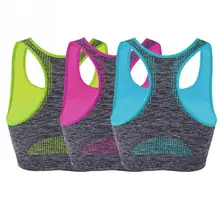 Женский йога дышащий фитнес спортивный бюстгальтер-стрейч майка для тренировки бесшовный жилет беспроводной бюстгальтер для бега с подкладкой спортивный жилет S/M/L