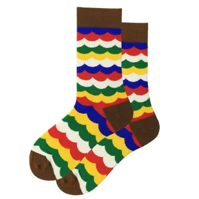 Женские носки осень зима Harajuku модные милые уличные носки с героями мультфильмов хип хоп хлопковые теплые длинные носки дропшиппинг - Цвет: 4