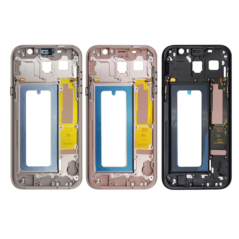 

Netcosy For Samsung Galaxy A7 2017 A720 Housing Middle Frame Bezel replacement parts For Samsung A720 Middle Plate Cover