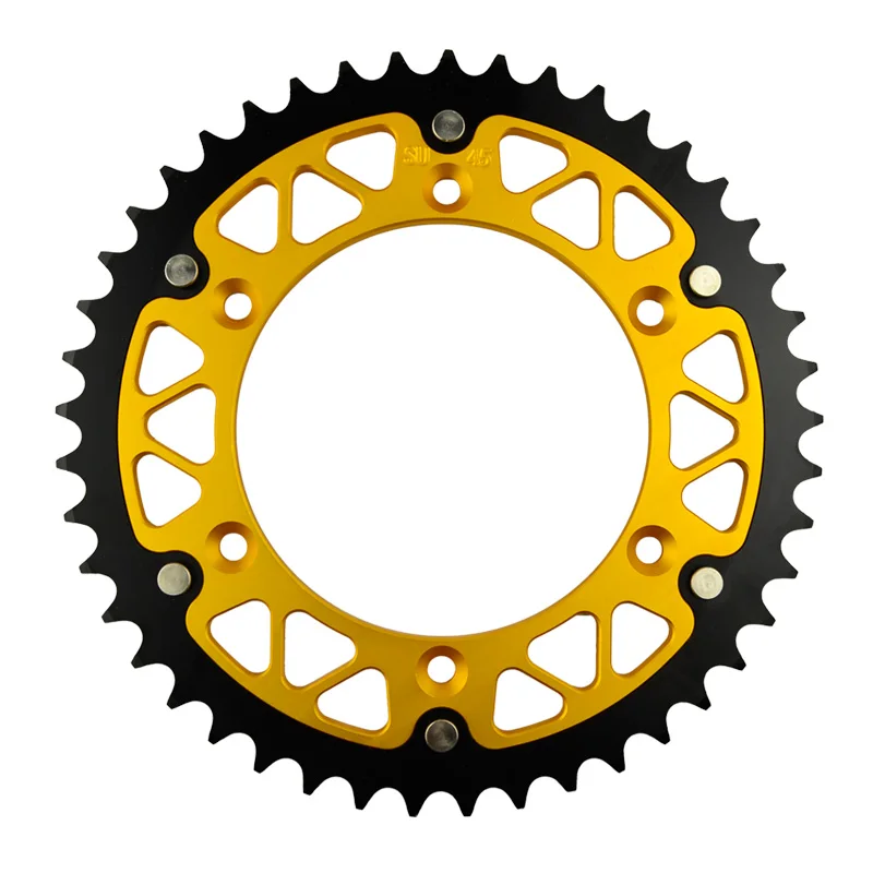 AHL 45 46 47 48 49 51 52T мотоциклетные стальные алюминиевые композитные задние звездочки для SUZUKI DR 350 DR350 США 1990-1999