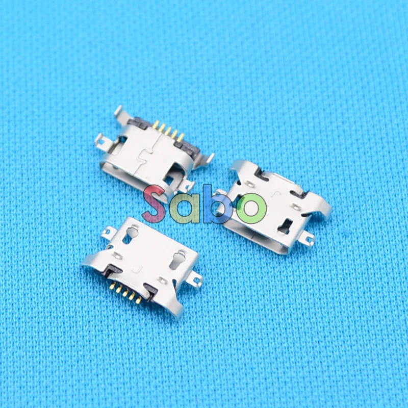 10pcs Micro USB 5pin B type Female Connector For Mobile Phone Micro USB Jack Connector 5 pin Charging Socket (A-13)