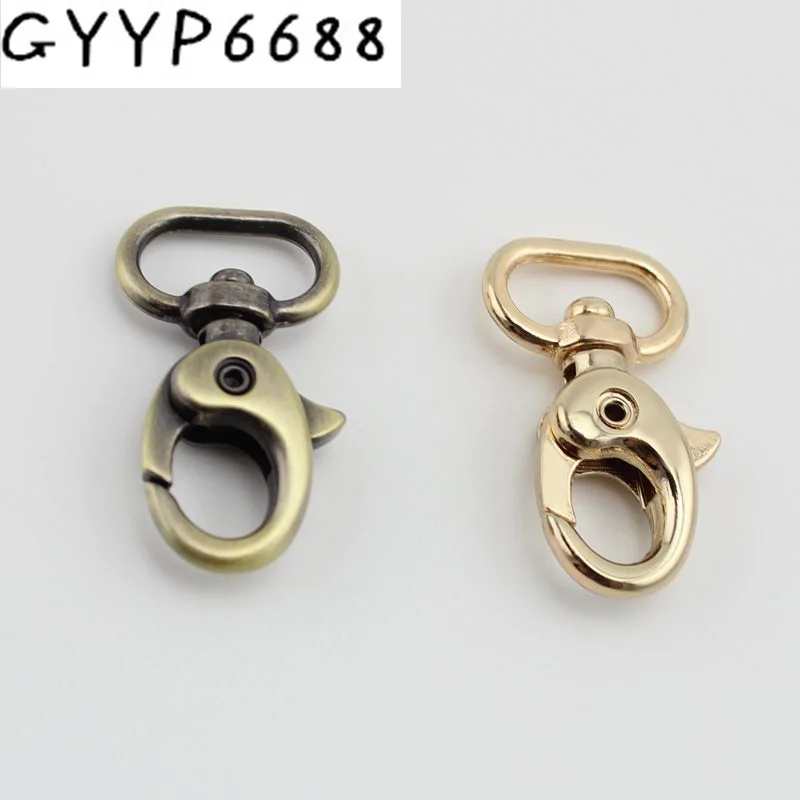 Buy 50pcs 100pc 31*17mm hardware hand bag gold swivel