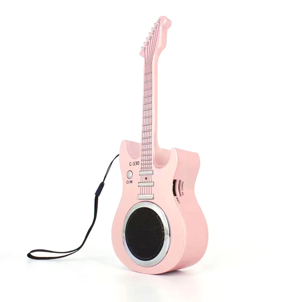 guitar shaped speaker