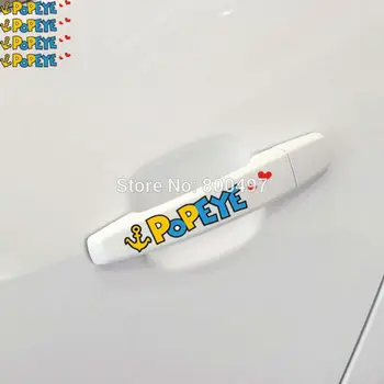 

40 x Newest Car Styling Funny Popeye the Sailor Car Sticker Car Decals for Toyota Honda Chevrolet VW Renault Tesla BMW Lada Fiat