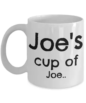 

Funny Gift Joe's Cup of Joe 11oz Coffee Ceramic Mug Tea Cup