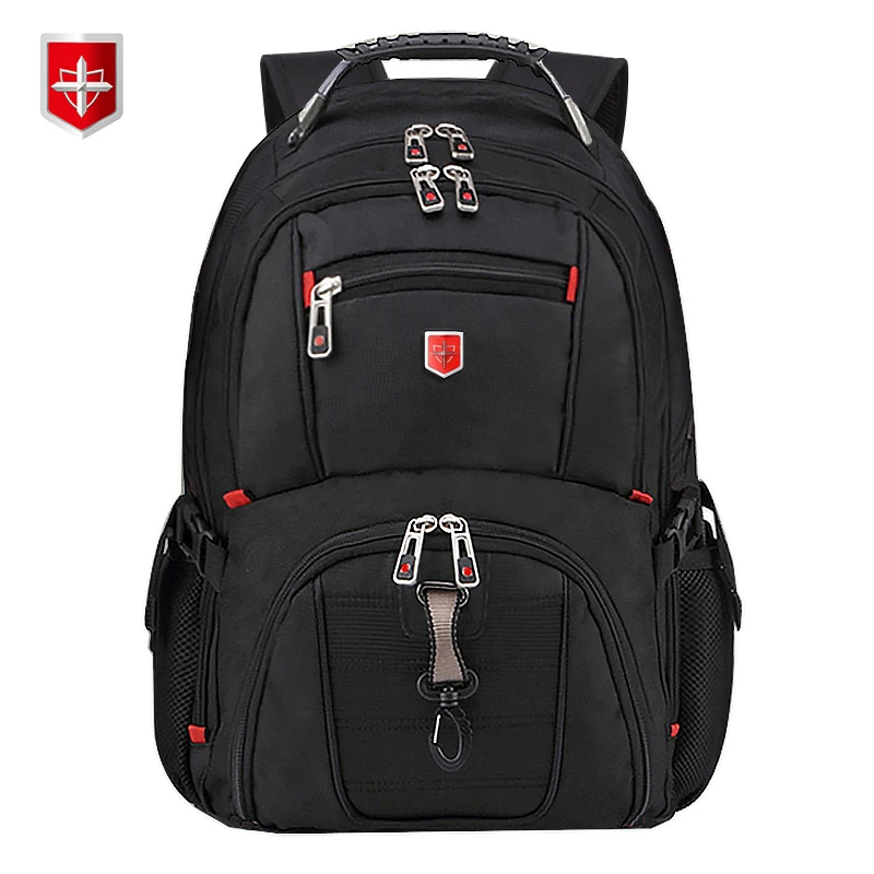 Swiss Men's Backpack 15.6/17 inch Computer Notebook School Travel Bags ...