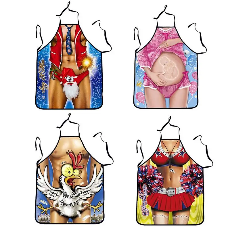 

73*57cm Creative Personality Funny Apron Add Fun Excitement To Celebrations Add The Festive Atmosphere For Home Bars