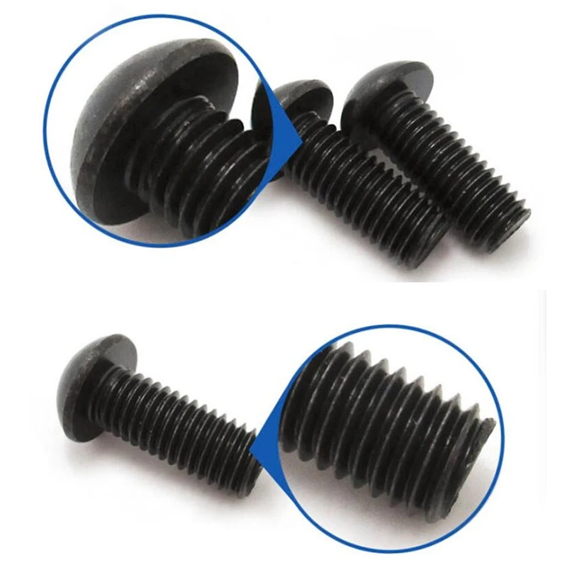 LIXF M5x20mm головка кнопки шестигранный колпачковый винт с внутренним