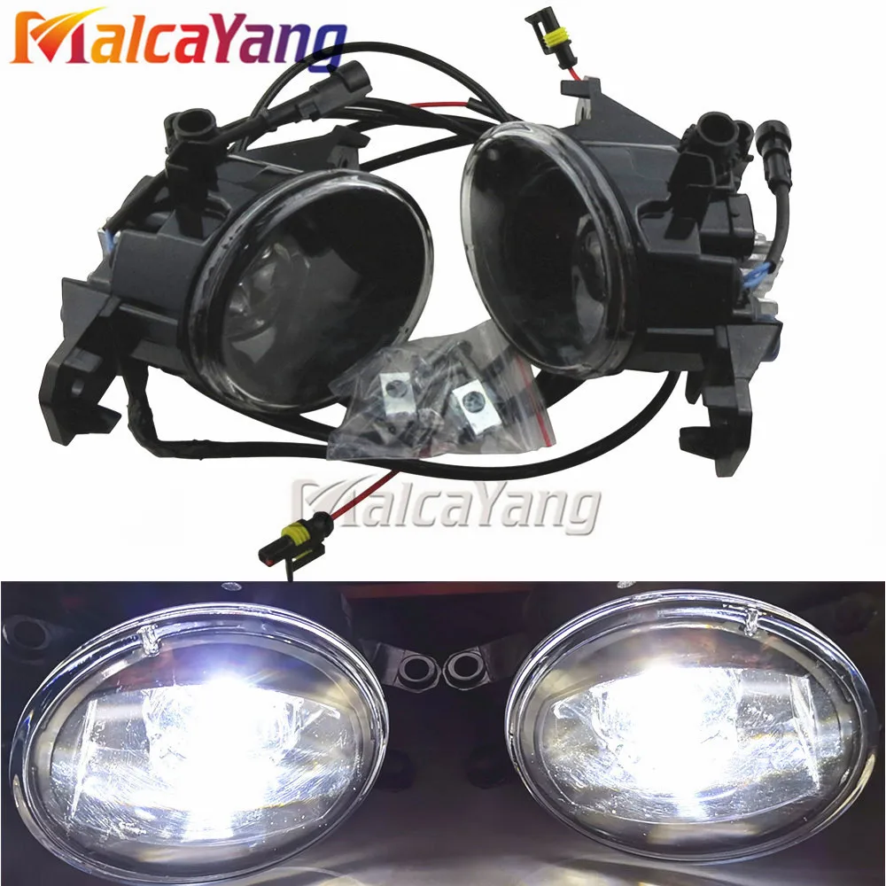 

2PCS Devil Eyes Front Fog Lights For Nissan Teana J32 Auto bumper Lamp LED Lamp Car Styling Light Bulb