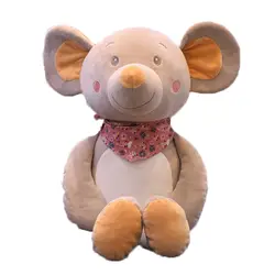 Милый и huggable компаньон Бадди серый и слоновая кость гигантская мягкая плюшевая игрушечная мышь большой сюрприз для детей подарок на день