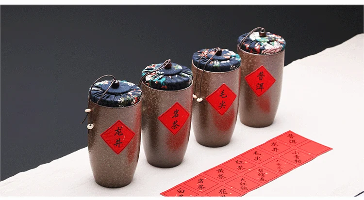 TANGPIN керамические чайные канистры китайские аксессуары для чая кунг-фу
