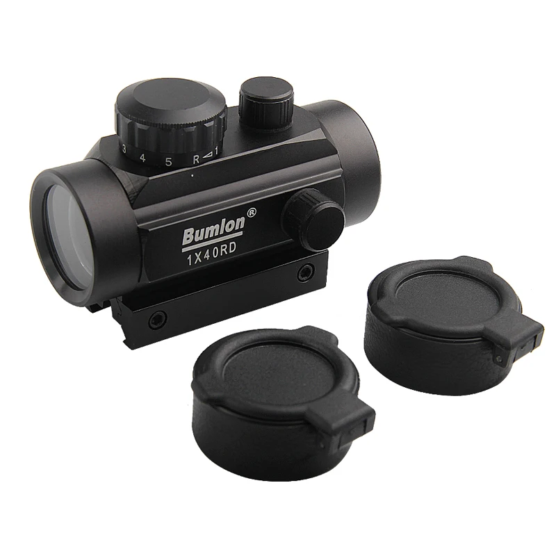 Compacto com Lente de Aumento Vermelho e Verde para Airsoft com Riser Trilho de Montagem de mm Visor Mira Holográfica Ponto 20 3x 1x40 12 High Quality Esporte e Lazer