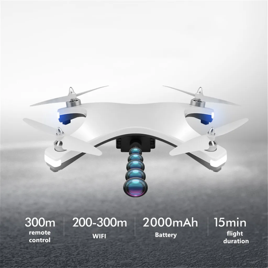 

Drone With Camera HD W606-12 5G WIFI GPS 1080P Wide Angle Camera Headless Brushless Quadcopter Brushless HD Aerial Drone