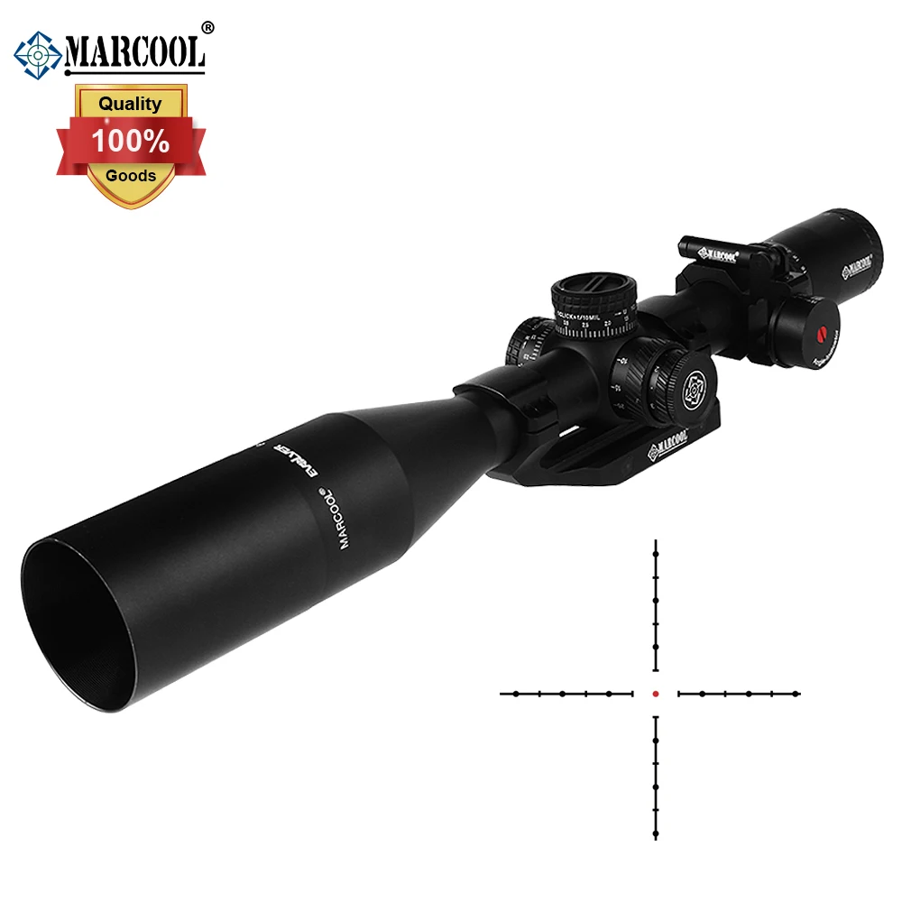 MARCOOL оптика HD 6 24x50 SFIR дальнего действия FFP первичный фокусный плоскостный прицел
