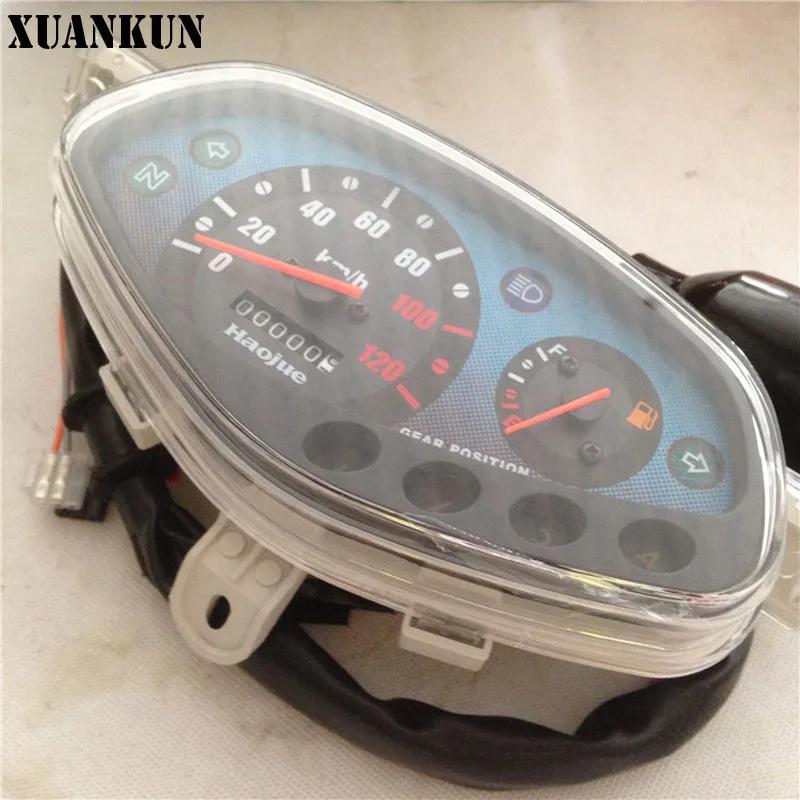 

XUANKUN Motorcycle Accessories HJ110-2 -2A D C 110 Meter Meter Table Odometer Assembly