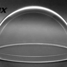 JMX 4,4 дюймов акриловый внутренний/наружный CCTV Замена прозрачный корпус для купольной камеры безопасности купольная камера корпус