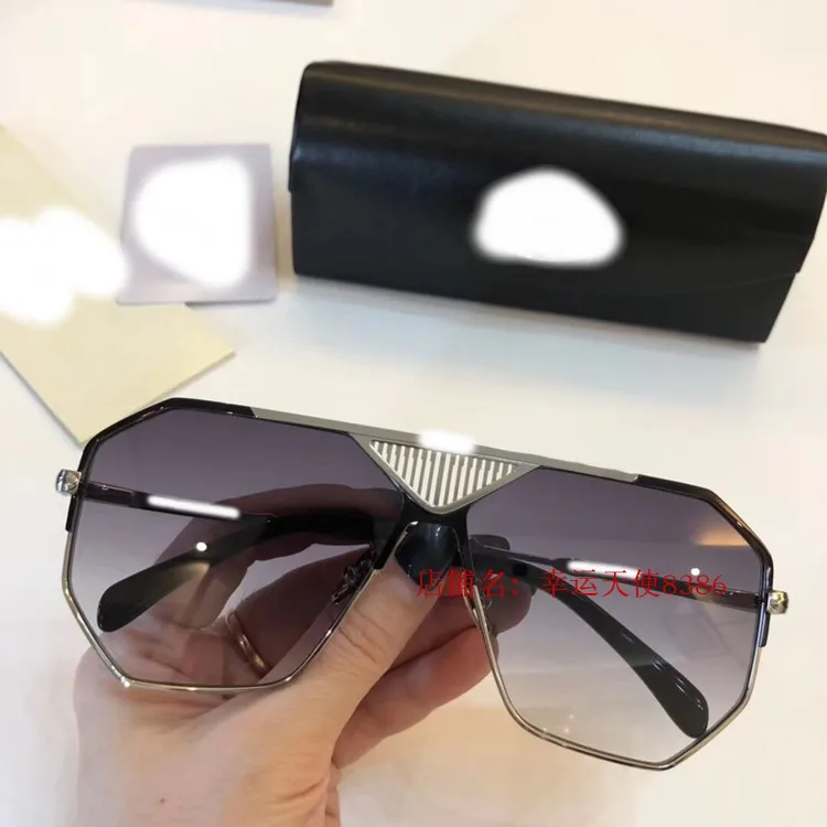 luxury Runway sunglasses men brand designer sun glasses for women Carter glasses B07112 - Цвет линз: 5