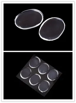 

6PCS/sheet Heels Rubbing Cushion Pads Massage Silicone Insoles Insert Anti Slip Gel Pads Forefoot Protector