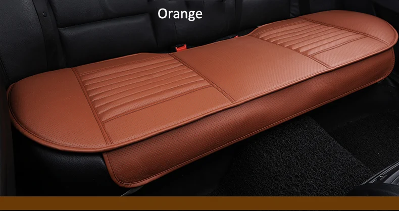 Pu leather Car seat covers, side full cover car styling seat cushion pad mat protector for BMW X1 X3 X4 X5 g30 e30 e34 e36 e38 - Название цвета: 1 rear