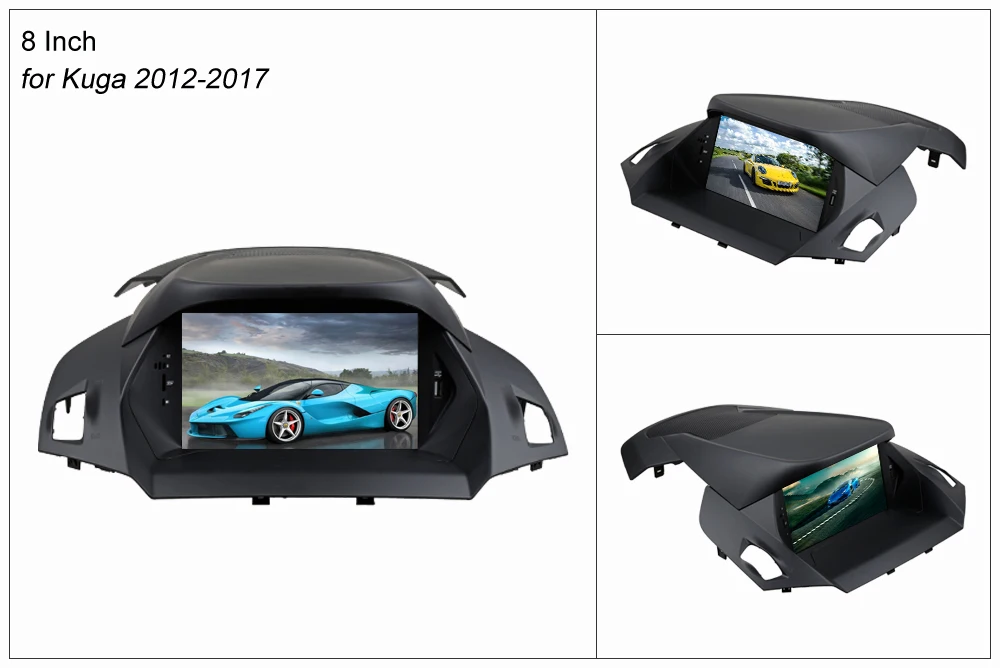 Perfect SINOSMART Android 9.0 4G RAM 8 core CPU Car DVD GPS Player for Ford Focus/Transit/Kuga 2012-2017 with Canbus 5