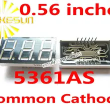5 шт. x 0,56 дюймов красный синий нефритовый зеленый 3 цифровой трубки 5361AS 5361BS 5361AB 5361BB 5361AGG 5361BGG светодиодный модуль дисплея