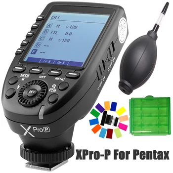 

Godox XPro-P Flash Trigger Transmitter with TTL 2.4G Wireless X System HSS LCD Screen for Pentax K-1,645Z,K70,K50,KP,K-S2,K-3 II