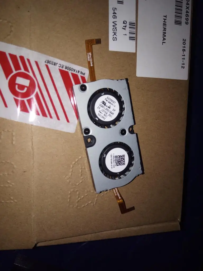 

Thinkpad 04X4699 04X0432 for X1 Helix notebook Thermal module for Base FANS