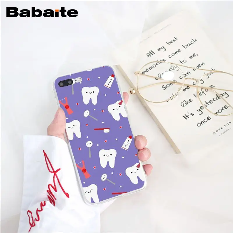 A9 Babaite стоматологический зуб чехол для телефона для iphone 11 Pro 11Pro Max 8 7 6 6S Plus X XS MAX 5 5S SE XR - Цвет: A9