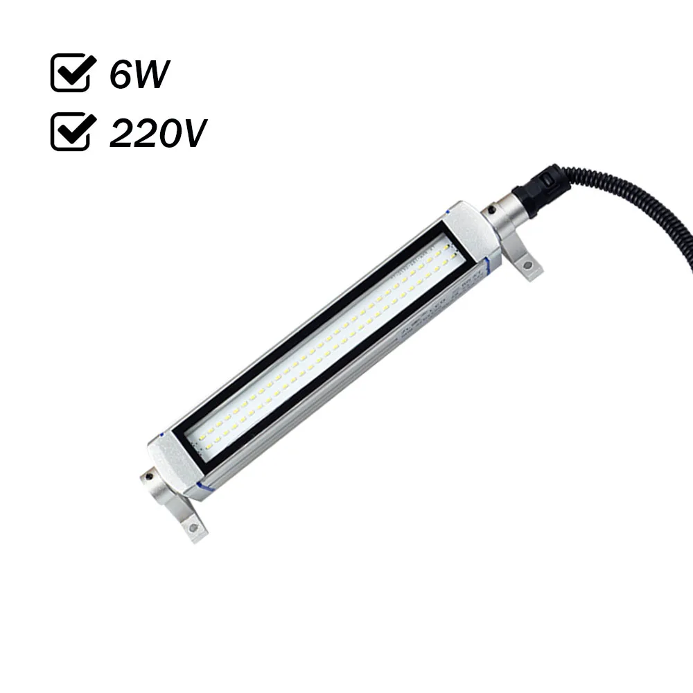 

Factory Outlet 6W 220VAC Led Panel Light CNC Machine Tools lighting All aluminum shell Waterproof IP67 Explosion-proof