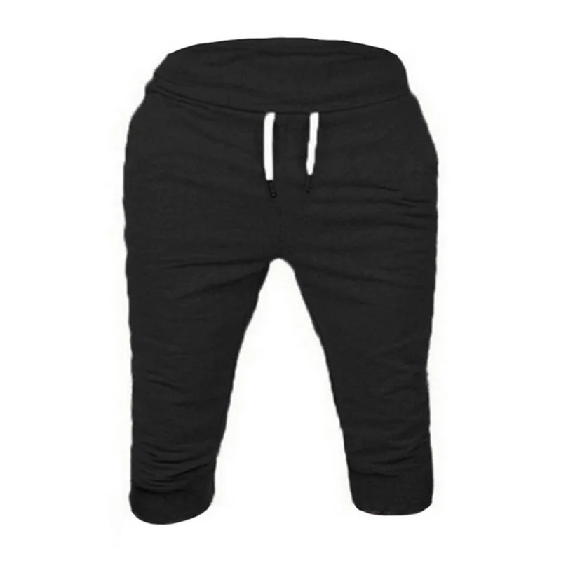 

MJARTORIA Summer Fashion Mens Casual Cotton Slim Fit Masculina Baggy Shorts Joggers Trousers Knee Length Gym Quick Dry Shorts