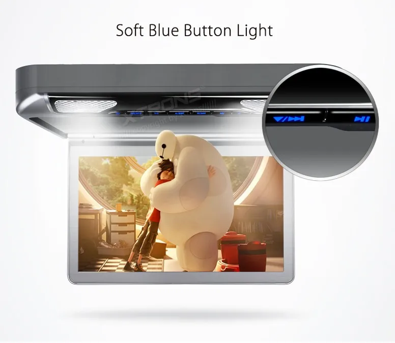 Flash Deal 13.3" Gray Color Flip Down Car DVD Car Roof DVD Roof Mount Car DVD with Built-in HDMI Input & 1920*1080 HD Resolution 15 Flash Deal 13.3" Gray Color Flip Down Car DVD Car Roof DVD Roof Mount Car DVD with Built-in HDMI Input & 1920*1080 HD Resolution 15