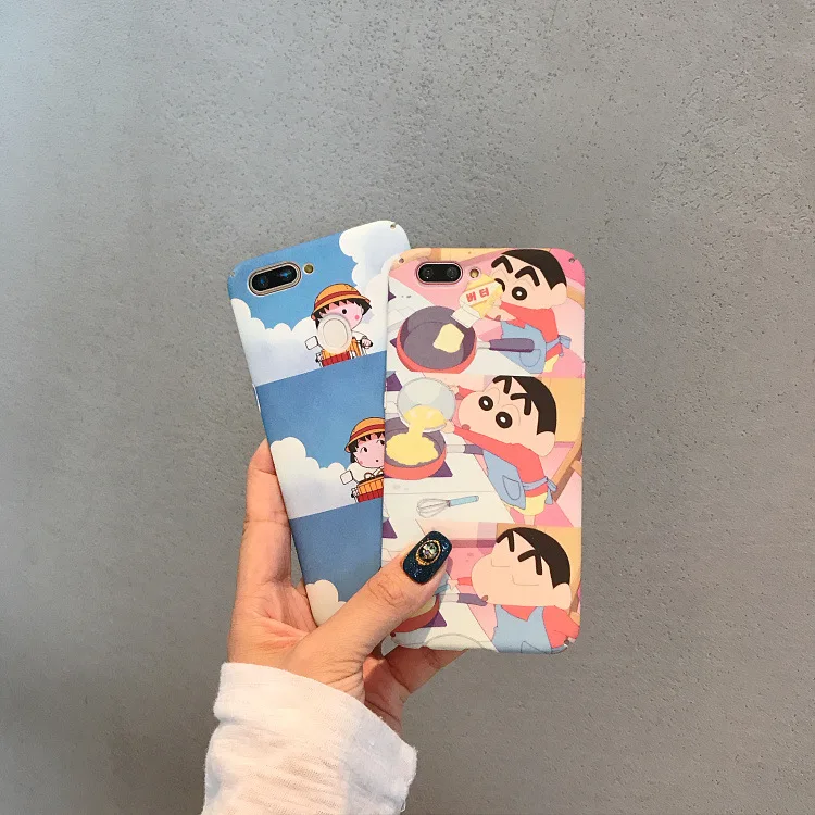Жесткий чехол в стиле ретро для Xiaomi Mi 8 SE милый с героями японских комиксов 6 6X