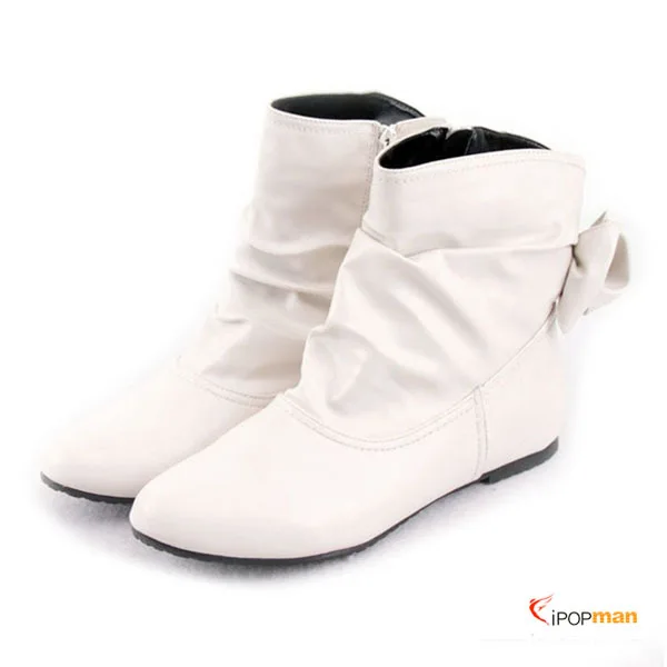 New 2014 Autumn Winter Women's shoes Fashion Boots vintage PU Leather