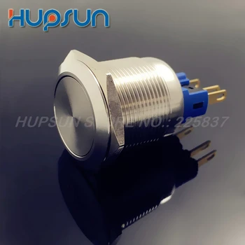 

3pc waterproof stainless steel momentary start button 22mm push button switch non-locking pushbutton doorbell button start stop