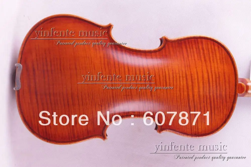 4/4 старый Вырезка Скрипки возрасте Клен Русский ели Pro y 1204 #|carved violin|violin carvedmaple violin |