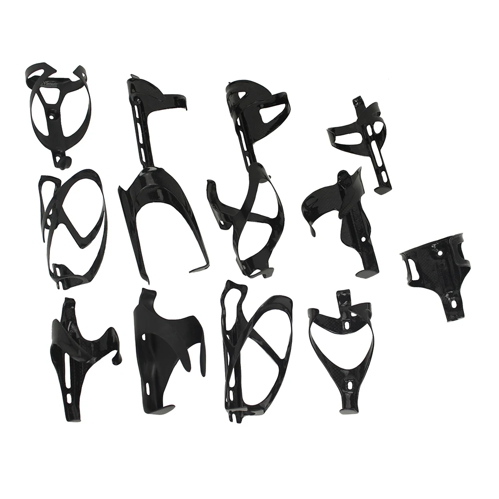 

Full Carbon Fiber Bicycle Water Bottle Cage Light Weight Bottle Holder For MTB Road Bike UD 3K Matte Glossy