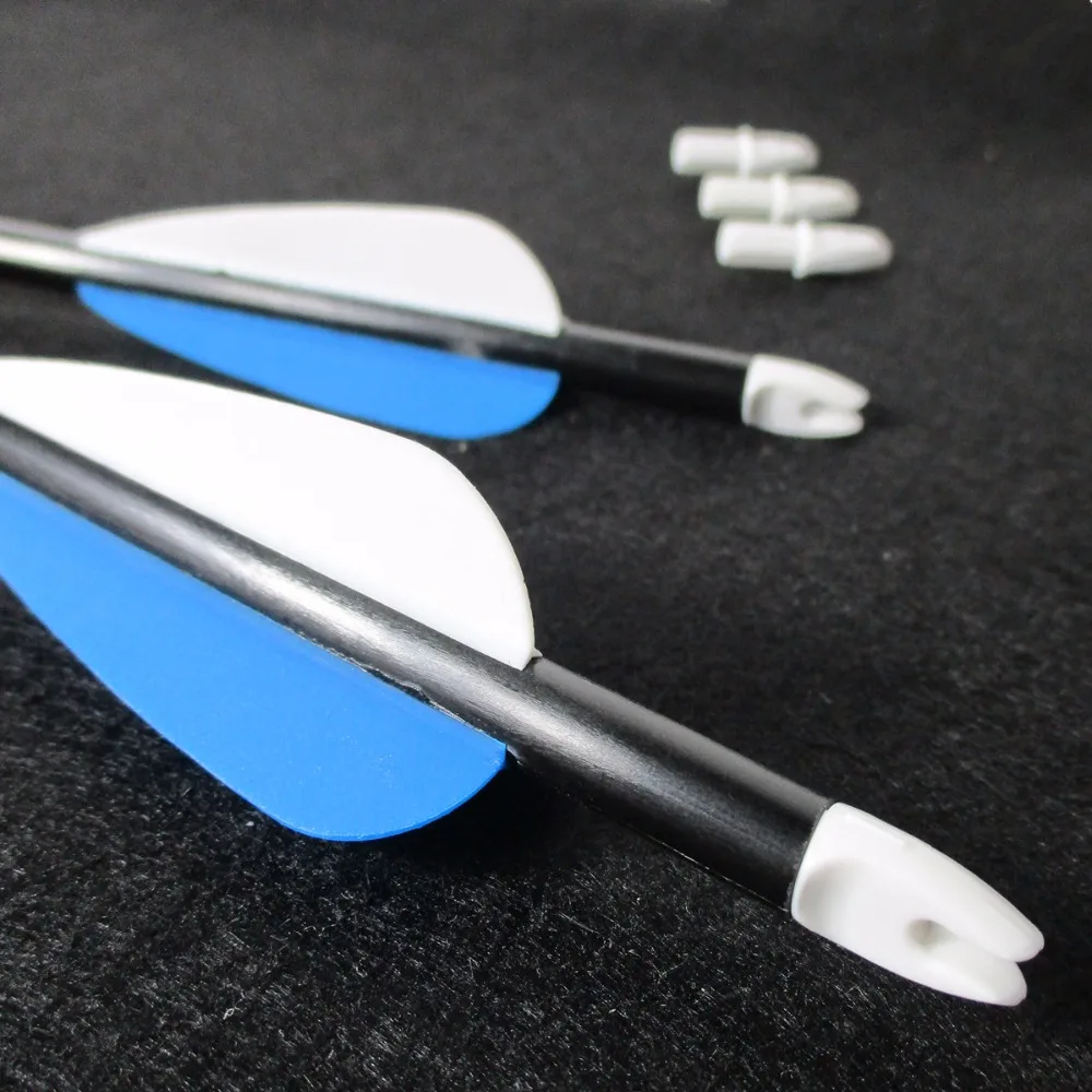 Archery Arrows Nocks Clear White 4