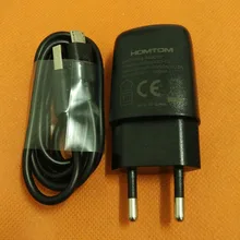 Оригинальное зарядное устройство для путешествий+ usb-кабель для HOMTOM HT17 MTK6737 четырехъядерный 5," HD 1280x720